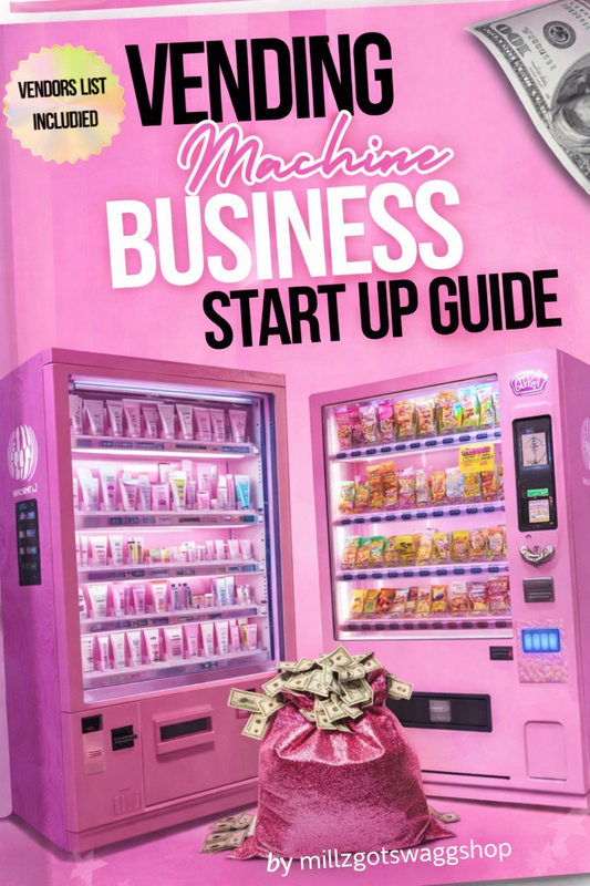 Vending Machine Business Starter Guide: Locations, Costs, Profits & Step-by-Step Setup (Instant Download)