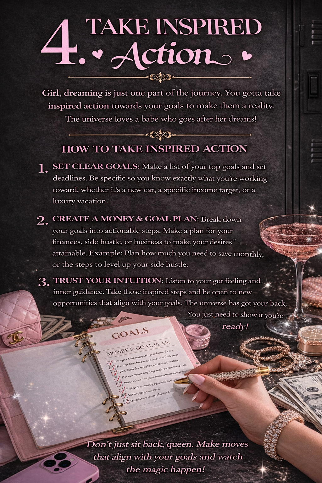 Manifestation Reset: 30-Day Money Mindset Challenge + Planner + Habit Tracker (Instant Download)